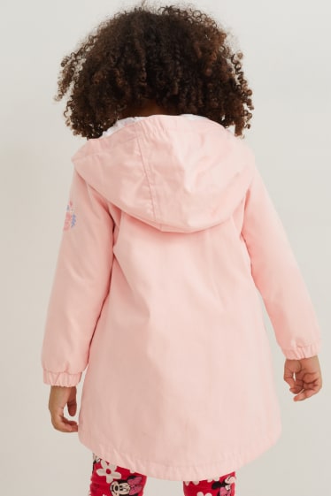 Kinder Mädchen - Jacke mit Kapuze - rosa