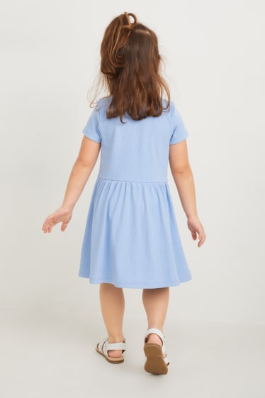 Dětské - Šaty - světle modrá