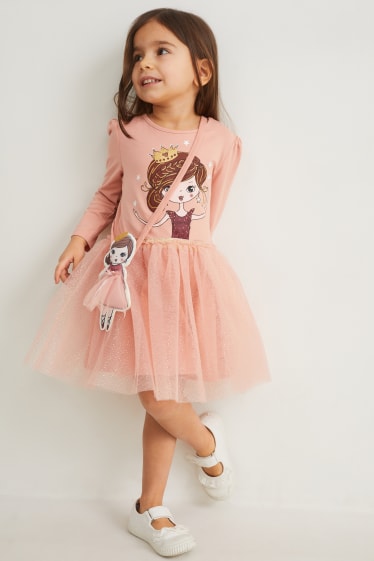 Nena - Conjunt - vestit i bossa - 2 peces - rosa