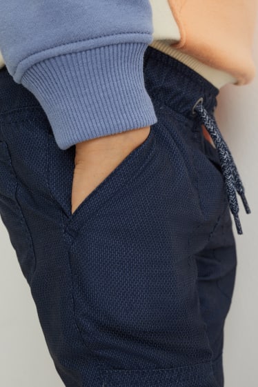 Enfants garçons - Pantalon doublé - bleu foncé