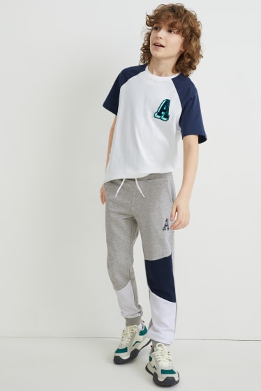 Children - Joggers - light gray-melange