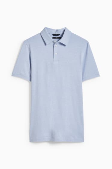 Heren - Poloshirt - Flex - lichtblauw