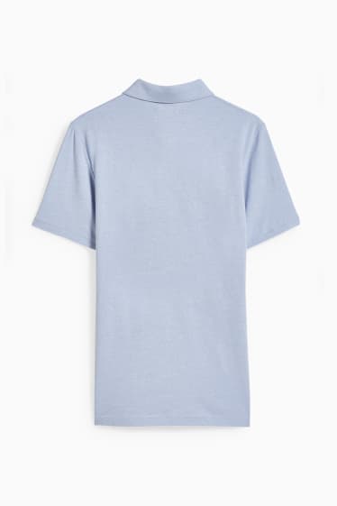 Heren - Poloshirt - Flex - lichtblauw