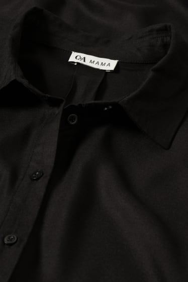 Femei - Rochie tip bluză pentru alăptare - negru