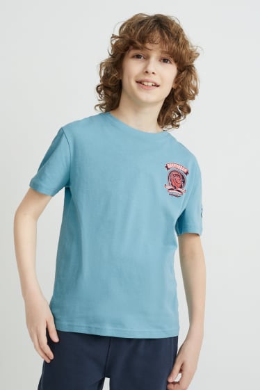 Dětské - Harry Potter - tričko s krátkým rukávem - modrá