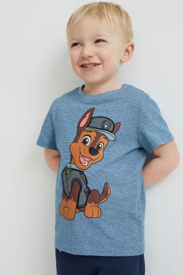 Kinder - Paw Patrol - Kurzarmshirt - blau