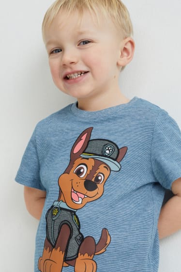 Kinder - Paw Patrol - Kurzarmshirt - blau