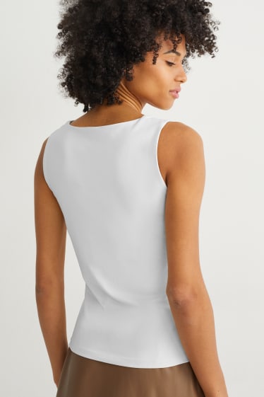 Femmes - Top - blanc crème