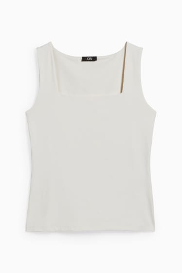 Femmes - Top - blanc crème