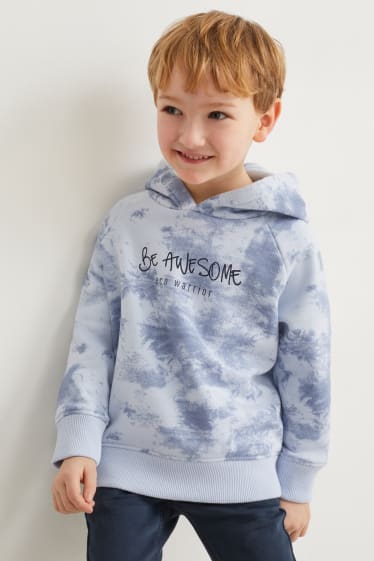 Enfants - Sweat à capuche - genderneutral - bleu clair