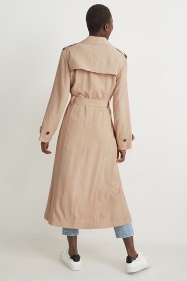 Women - Trench coat - beige