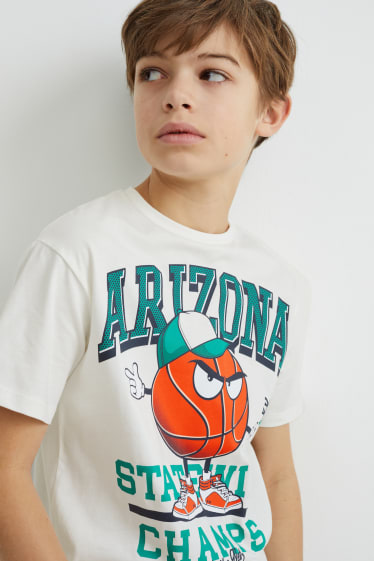 Kinderen - T-shirt - wit