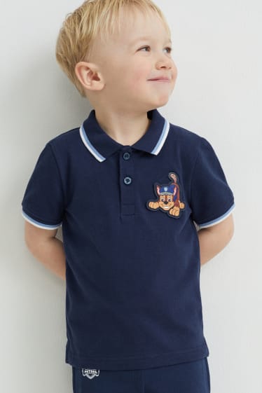 Niños - Pack de 2 - La Patrulla Canina - polos - azul oscuro