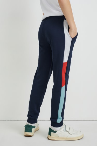 Enfants - Pantalon de jogging - bleu foncé