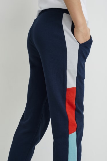 Enfants - Pantalon de jogging - bleu foncé