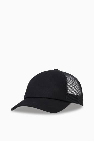 Hommes - Casquette - noir