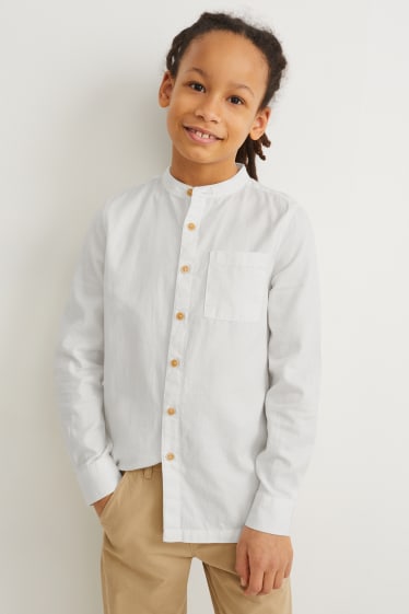 Niños - Camisa - blanco