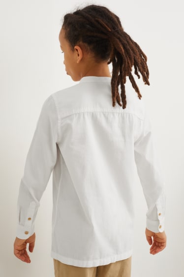 Enfants garçons - Chemise - blanc