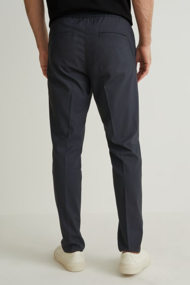 Uomo - Pantaloni chino - tapered fit - Flex - antracite