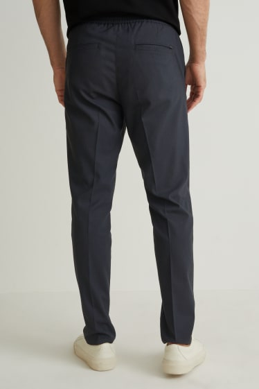 Bărbați - Chino - tapered fit - Flex - antracit