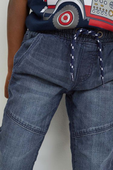 Enfants garçons - Slim jean - bleu foncé
