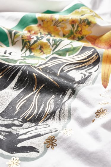 Damen - T-Shirt - weiß
