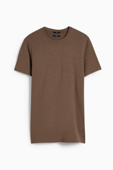 Hommes - T-shirt - Flex - marron clair