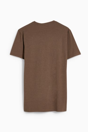 Hombre - Camiseta - Flex - marrón claro