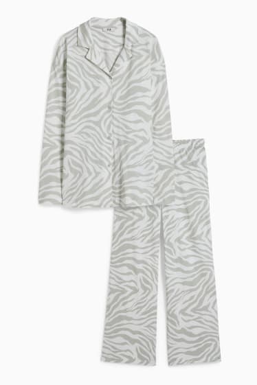 Women - Pyjamas - patterned - cremewhite