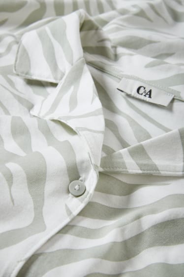 Femmes - Pyjama - à motif - blanc crème