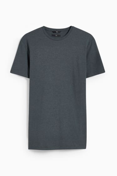 Mężczyźni - T-shirt - Flex - ciemnozielony