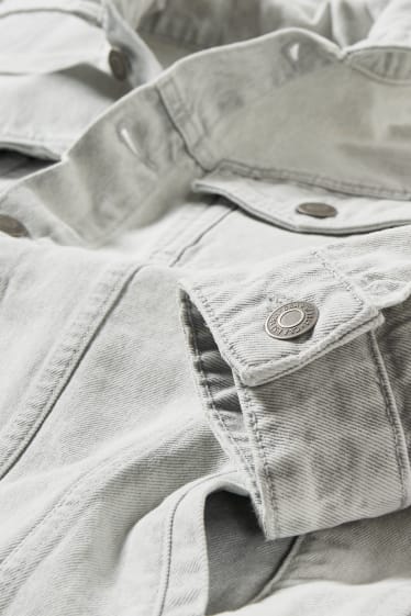 Uomo - Giacca di jeans - jeans grigio chiaro