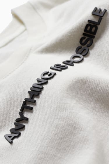 Femei - Tricou - alb-crem