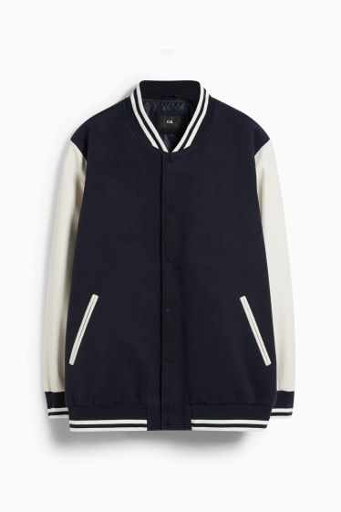 Men - Bomber jacket - dark blue