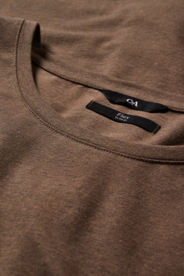 Uomo - T-shirt - kaki