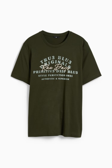 Men - T-shirt - dark green