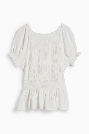 Damen - CLOCKHOUSE - Bluse - weiss