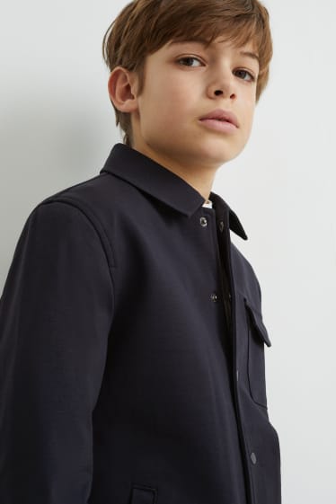 Enfants garçons - Surchemise - bleu foncé