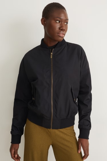 Damen - Blouson - schwarz