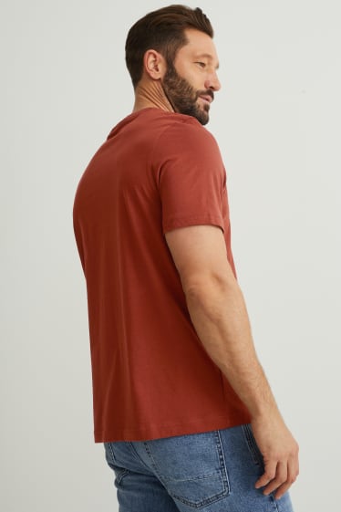 Hommes - T-shirt - marron