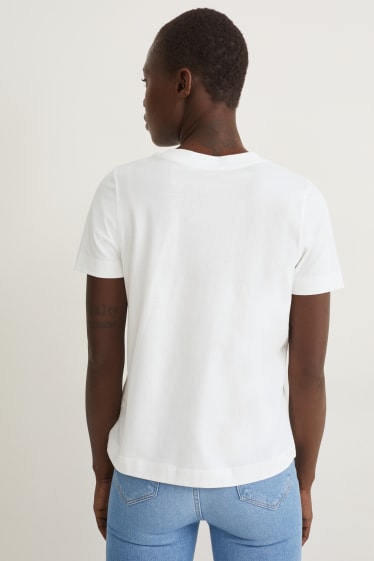 Damen - T-Shirt - weiß