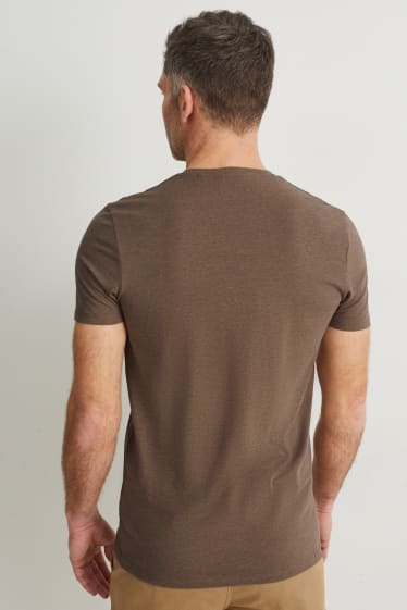 Herren - T-Shirt - Flex - hellbraun