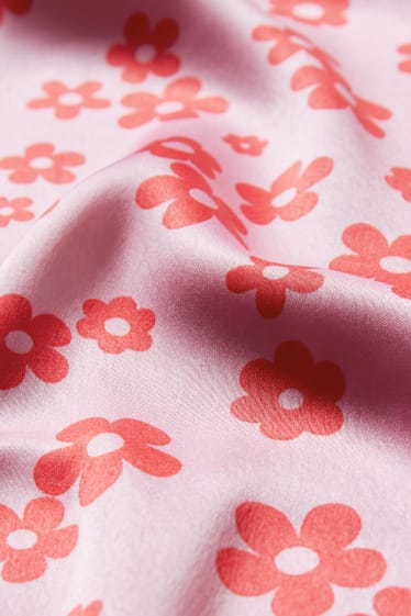 Donna - CLOCKHOUSE - minigonna - a fiori - fucsia