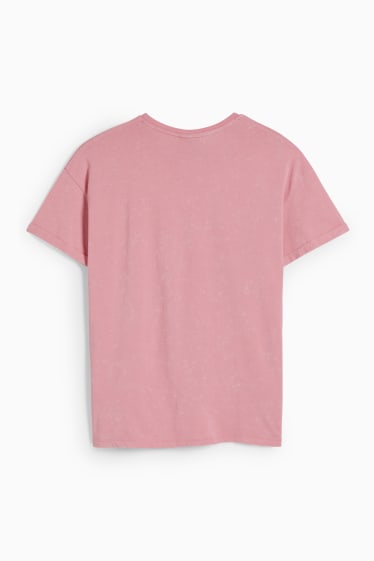 Femmes - CLOCKHOUSE - T-shirt - Rick et Morty - corail