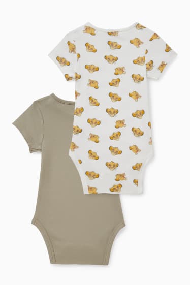 Babies - Multipack of 2 - The Lion King - baby bodysuit - light green