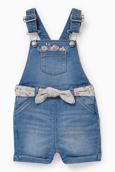 Miminka - Outfit pro miminka - 2dílný - džíny - světle modré