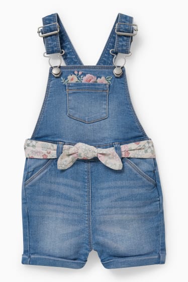 Babys - Baby-Outfit - 2 teilig - helljeansblau