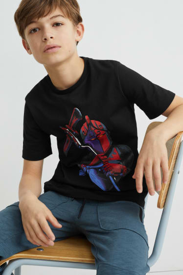 Kinder Jungen - Fortnite - Kurzarmshirt - schwarz