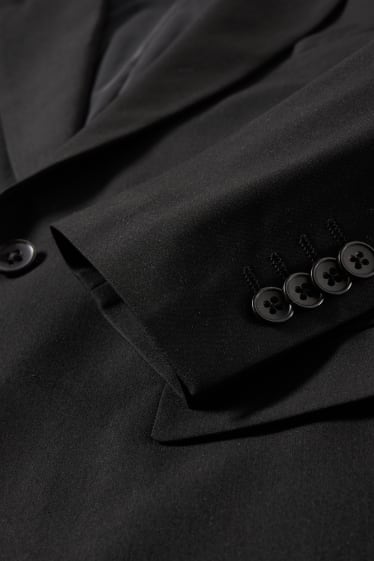 Hommes - Veste de costume - regular fit - Flex - LYCRA® - noir