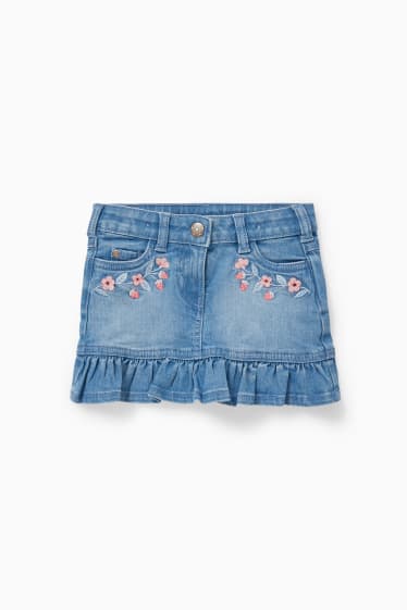 Children - Denim skirt - denim-light blue